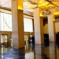 lobby with art deco interior in New York City