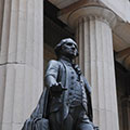 statue of George Washington in New York City