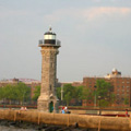 Lighthouse on Roosevelt Island in New York City